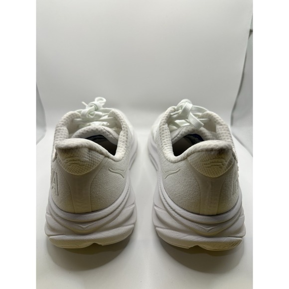 Hoka Clifton 9 White Women's 9 - Picture 5 of 14